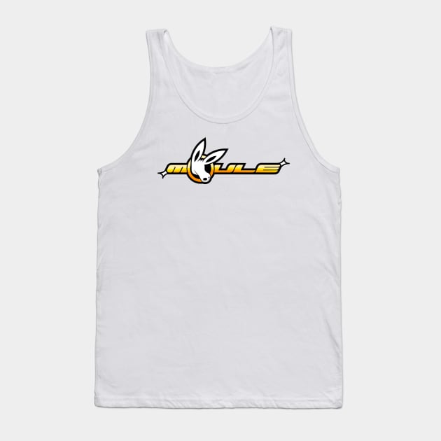 Golden MOULE Logo Tank Top by MOULE